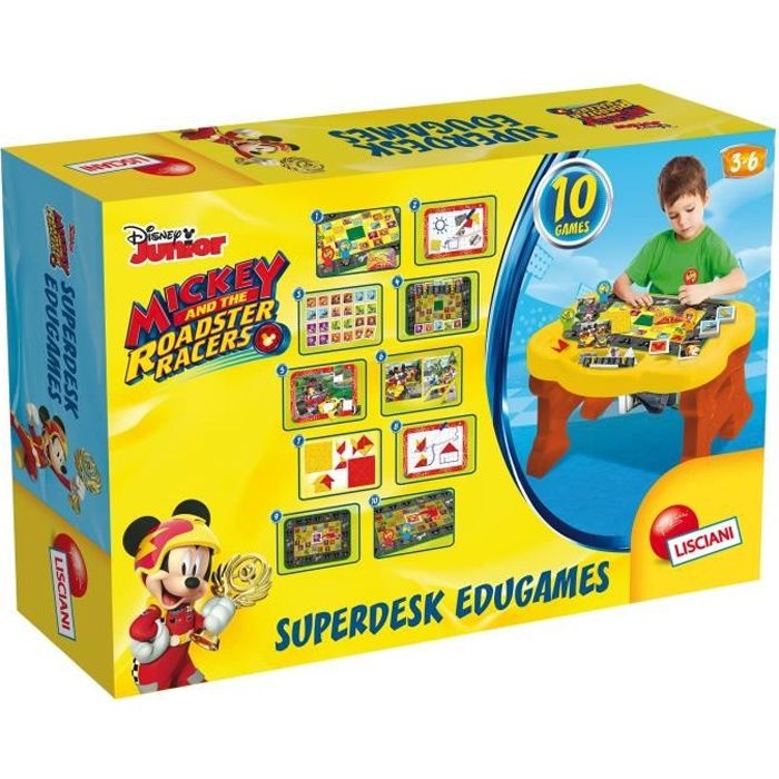 Liciani Super Bureau Mickey 10 Jeux Educatifs Achat Vente Bureau Bebe Enfant Cdiscount