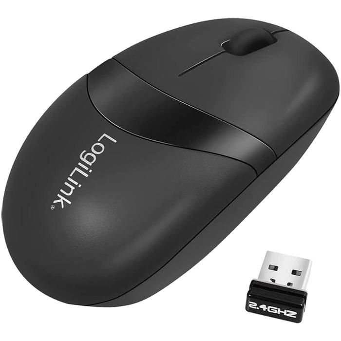 LogiLink ID0114 Bureau Ambidextre RF sans fil Optique 1200 DPI Neuf - vue 4