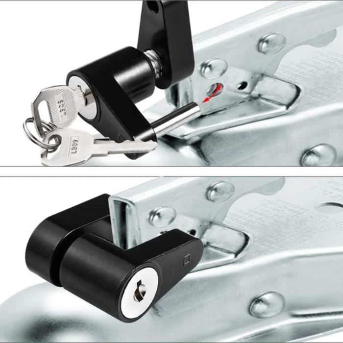 Goupille Attelage Remorque Avec Clip - Verrouillage Standard Pour Récepteur De Crochet - Antivol Basique