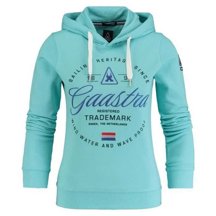 gaastra hoodie rough sea femmes mint cdiscount pret a porter