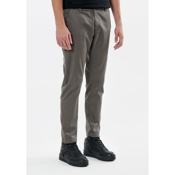 Pantalon slim gris homme top