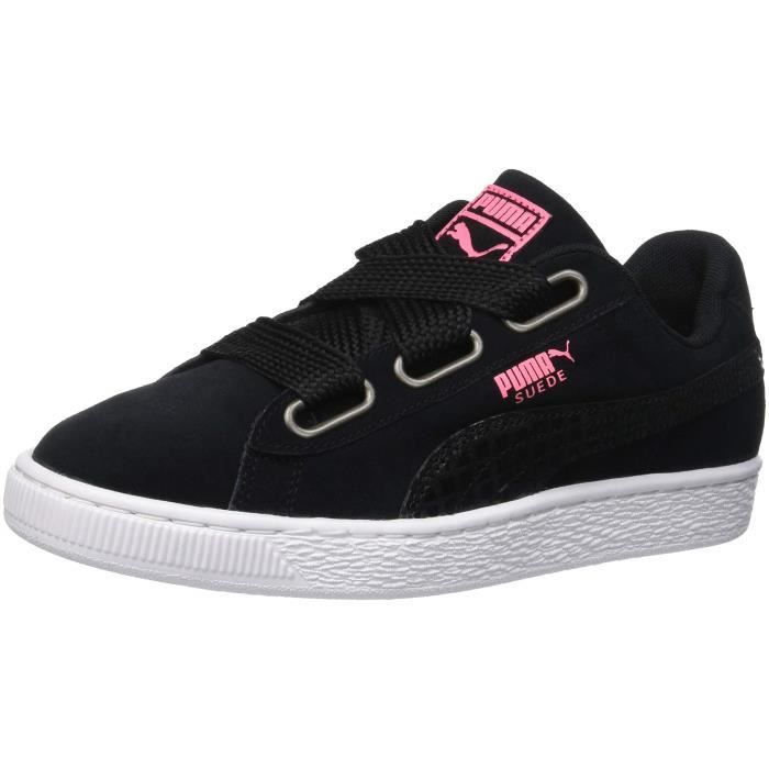 puma heart noir daim