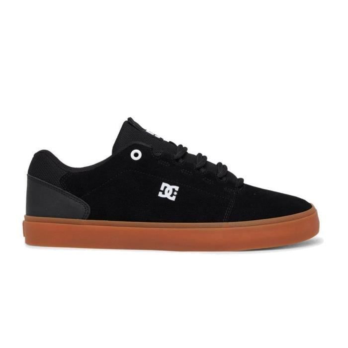 DC Shoes Chaussure de skate - DC SHOES - Hyde - Homme - Noir - Lacets - Plat - Synthétique