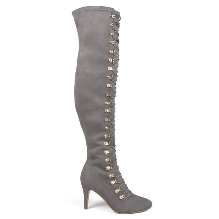 Bottines Femme Cuir Marron Taille 37 (EU 40/US 6.5) – État Très Bon, Style élégant