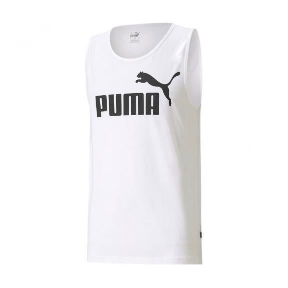 T-shirt sans manches Puma Esssentials - Blanc
