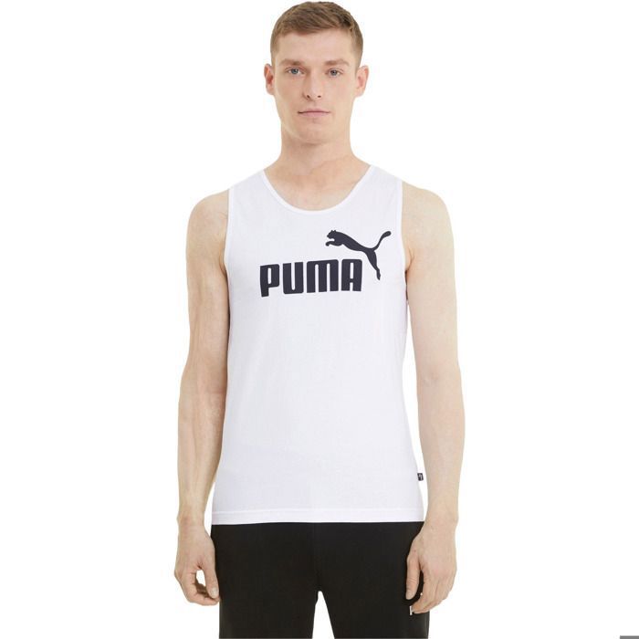 T-shirt sans manches col rond pur coton NEGAK