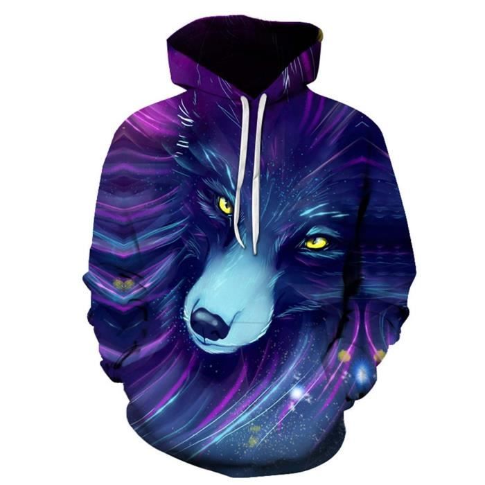 Pull à Capuche Mistral Bleu Taille 12 Pour Femme - Coton, Occasion En Très Bon état