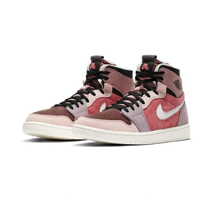 Basket NIKE AIR Jordan 1 Jordans One AJ 1 High Chaussure pour Homme et  Femme Rose Rose - Cdiscount Chaussures