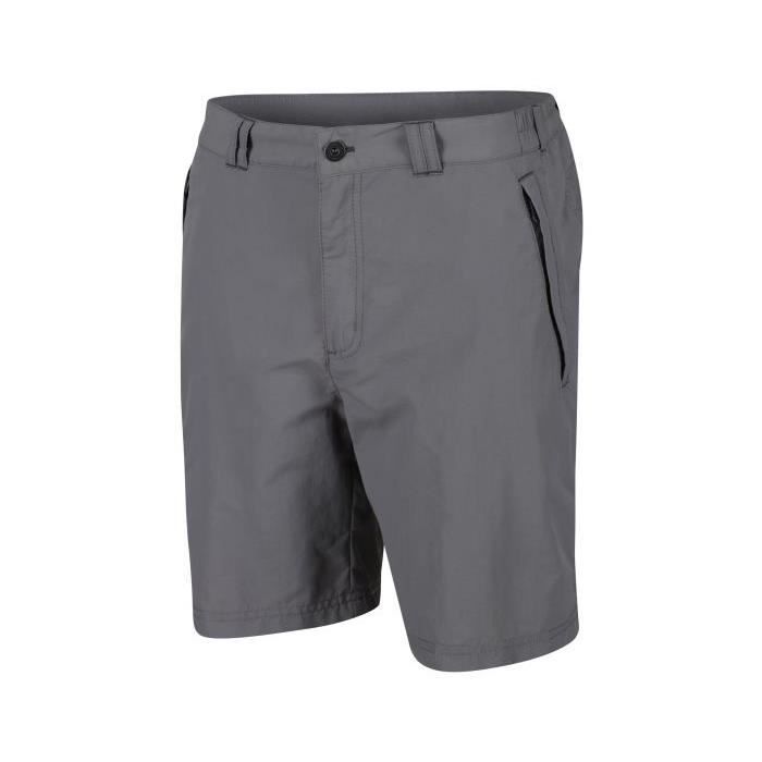 Pantalon de randonnée court Leesville Regatta Homme Gris
