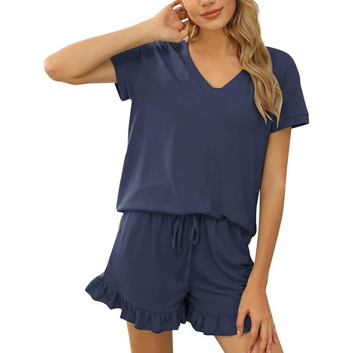 Short court pyjama femme on sale