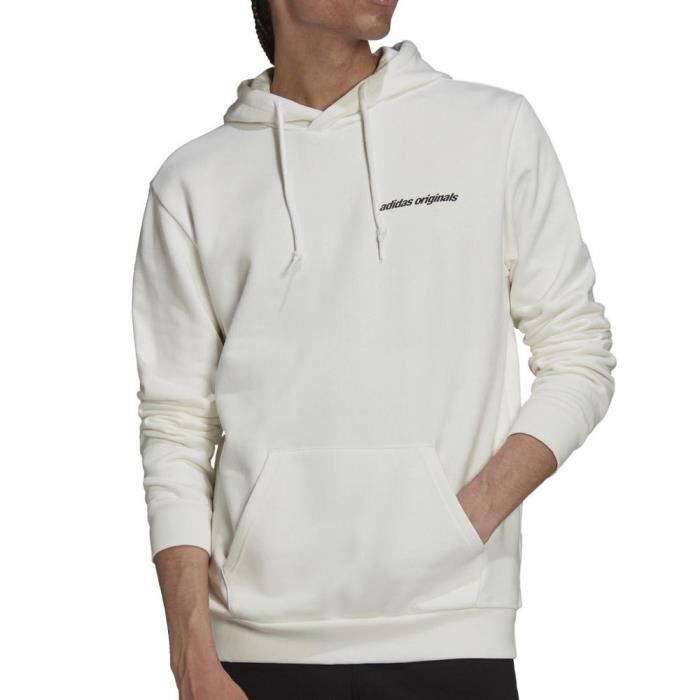 Sweat Blanc Homme Adidas Yung Z Hoodie 1 Blanc Cdiscount Pr t