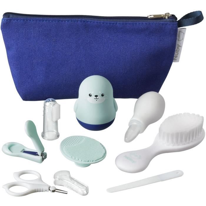 Kit+de+Soin+pour+le+Bain+-+NUBY+-+8+accessoires+essentiels