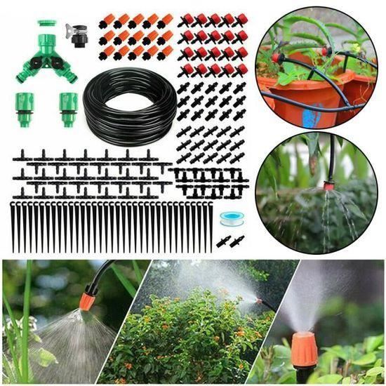 Kit Irrigation Goutte à Goutte 230 Pieds - Tuyau Rapide, Automatique, Pour Jardin, Neuf