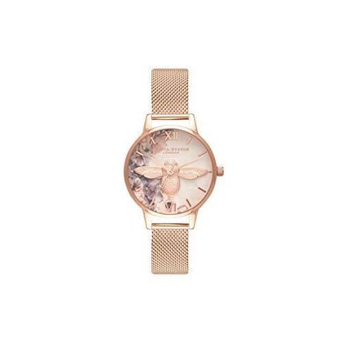 Montre Femme Olivia Burton Cadran floral abstrait Bracelet en