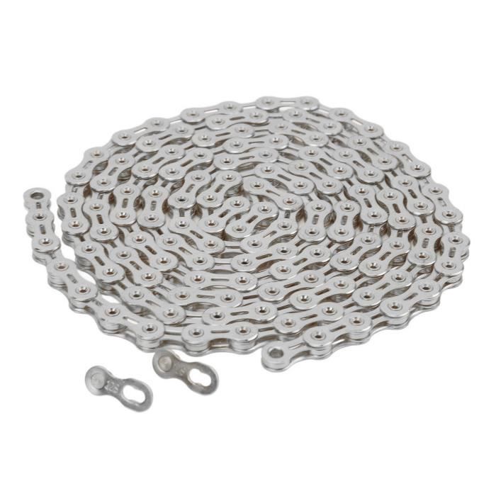 Chaîne De Vélo 12 Vitesses Revêtement Diamant - 126 Maillons - Compatible Shimano, VTT, Route