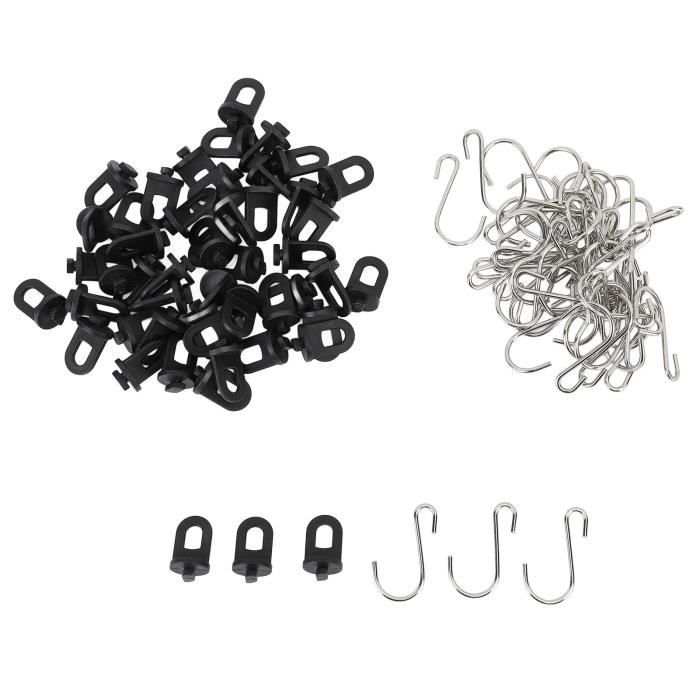 10 Crochets En S Pivotants Acier Inoxydable - Pour Suspensions Jardin Ou Décoration