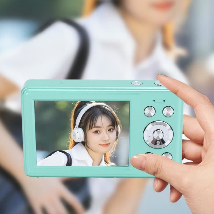 Appareil Photo Numérique Compact 50MP - Écran IPS 2.8" - Zoom Numérique 8x - Vidéo 1080p - Lampe Torche LED - Parfait Vlogging Débutant - 6