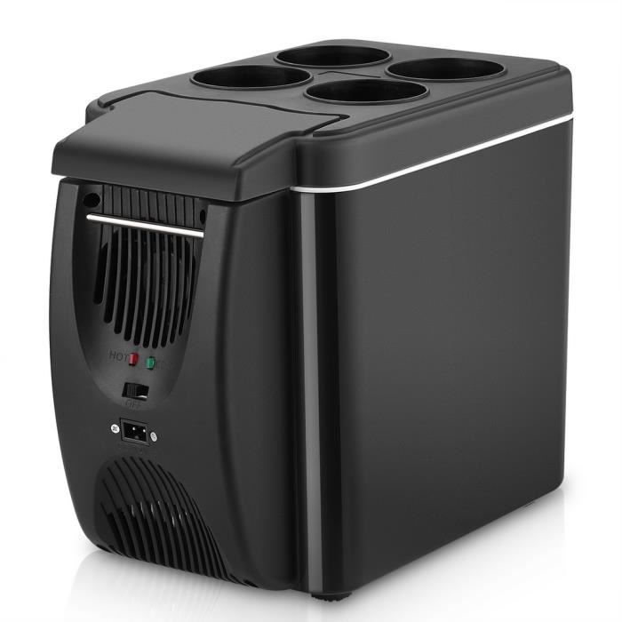 6l Refrigerateur Glaciere Frigo Congelateur Rechauffeur Moteur