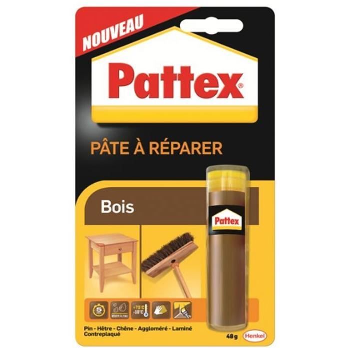Pate À Réparer Repair Express Bois Pattex Le Tube De 48g