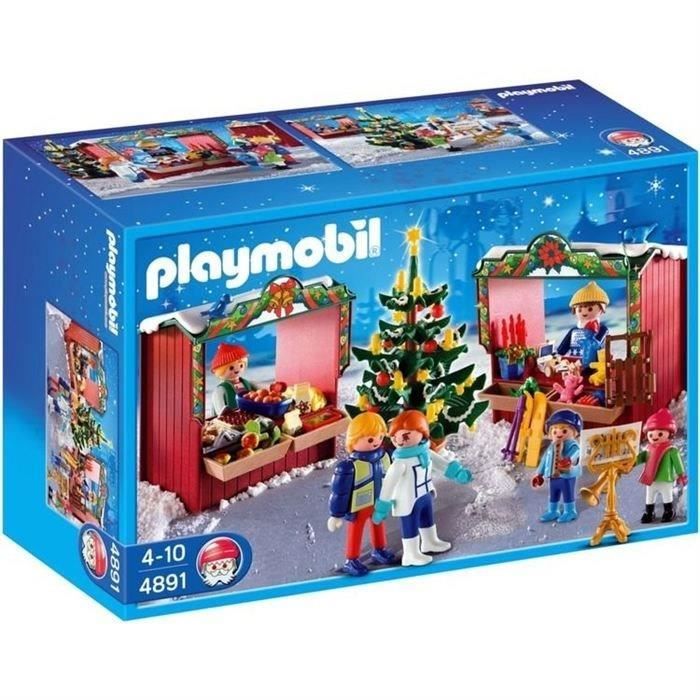 PLAYMOBIL 4891 Marché de Noël - Cdiscount Jeux - Jouets