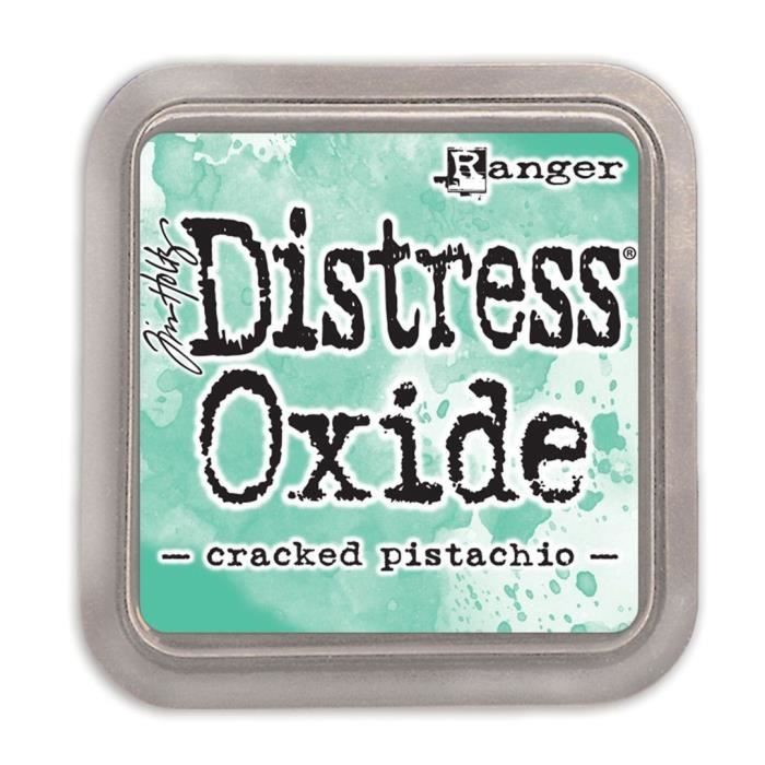 Encreur Distress Oxide de Ranger - Ranger distress oxides:cracked pistachio