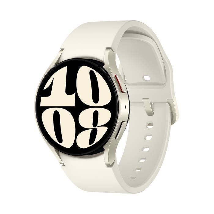 SAMSUNG Galaxy Watch6 40mm Creme 4G Cdiscount Telephonie