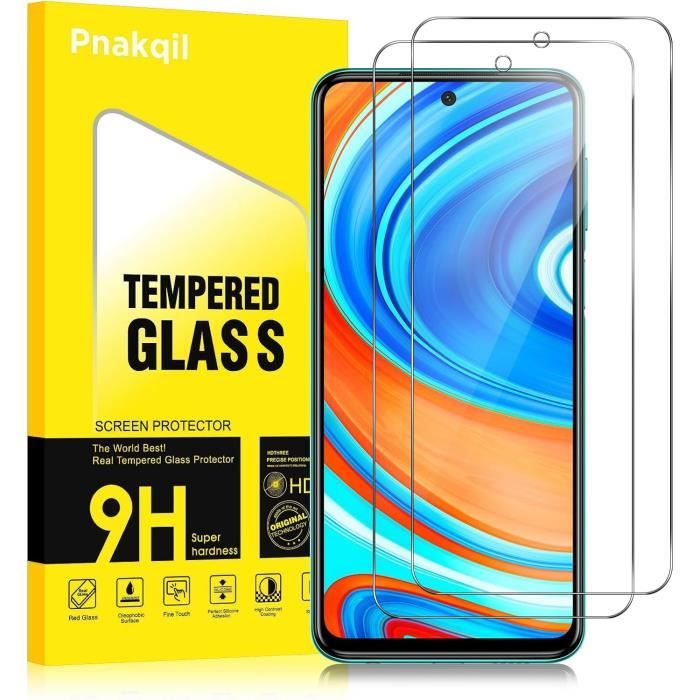 Protection écran Verre Trempé 9H Pour Xiaomi Redmi Note 9 - Transparent, Anti-rayures