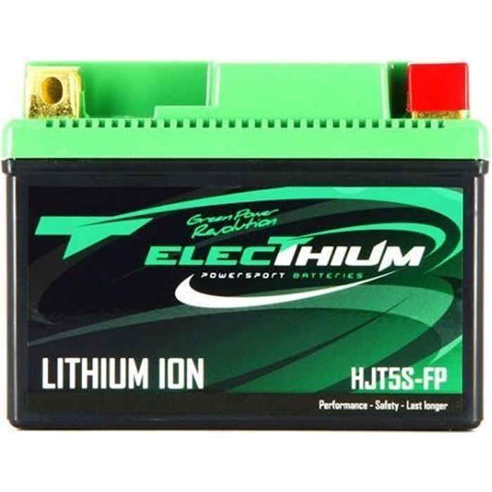Batterie Lithium Electhium pour Moto Beta 450 RR enduro 2005 à 2012 YTZ5S-BS HJTZ5S-FP 12.8V 1.6Ah