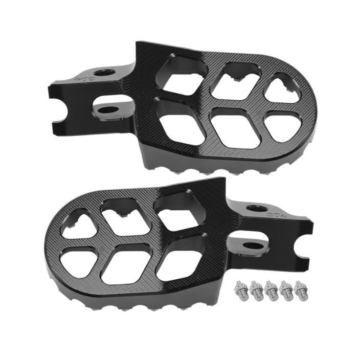 BMX VTT Enfant Repose-pieds Vélo Aluminium - Lot De 4 Pour Siège Enfant Arrière Cale-pieds Vélo Enfant