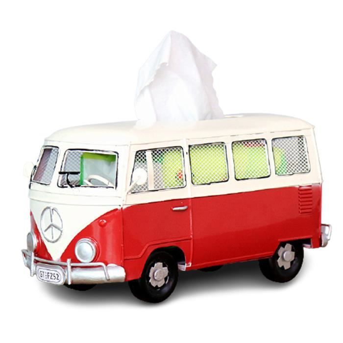 Porte-mouchoirs Ours En Peluche 2-en-1 Pour Voiture Et Bureau - Doux Et Imperméable
