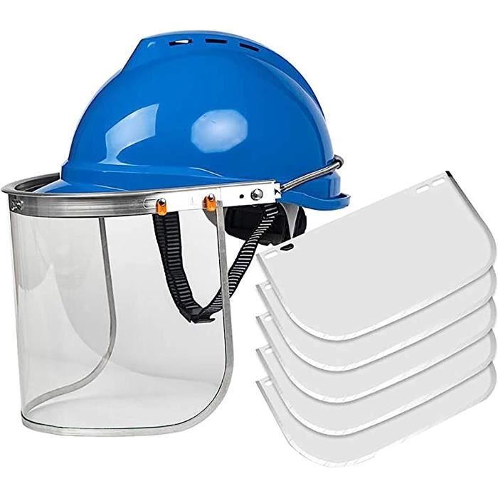 Casque De Protection Trend Airshield Pro - Écran Facial Avec Ventilation - Protecteurs Oreilles - Sécurité Travail