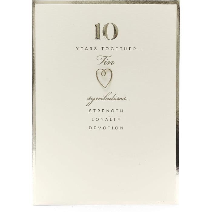 Old English Co. Carte D'anniversaire De Mariage Pour Femme Ou Mari U2013 Carte D 'anniversaire