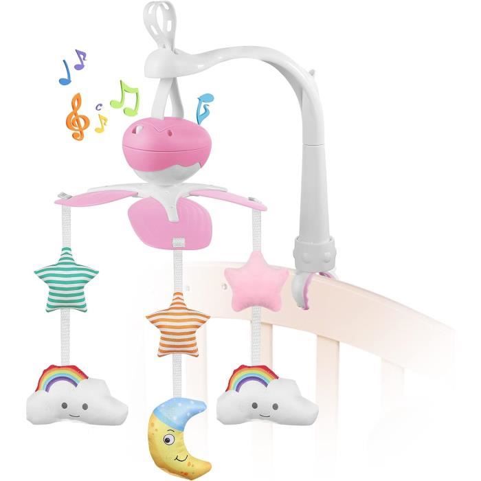 Berceau de Musique Mobile Pour Bebe MOOKLIN ROAM Jouet Musical pour Bebe Rotatif a 360 Cloche De Lit de Bebe Cadeau pour 344 Cdiscount Puericulture Eveil bebe