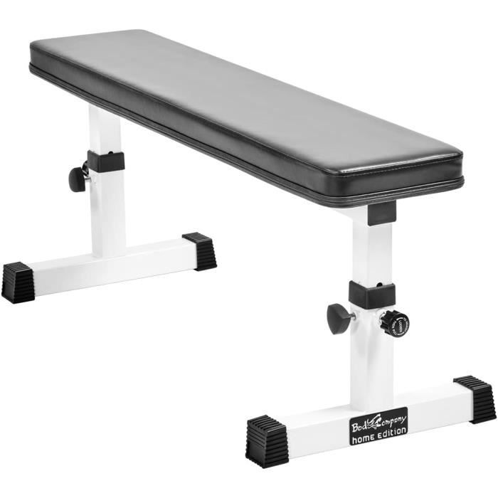 YOS Banc Haltérophilie Plat pour Musculation - Multi Functional Sit Up Fitness Bench Tabouret De YOS Banc Haltérophilie Plat pour Musculation - Multi Functional Sit Up Fitness Bench Tabouret De