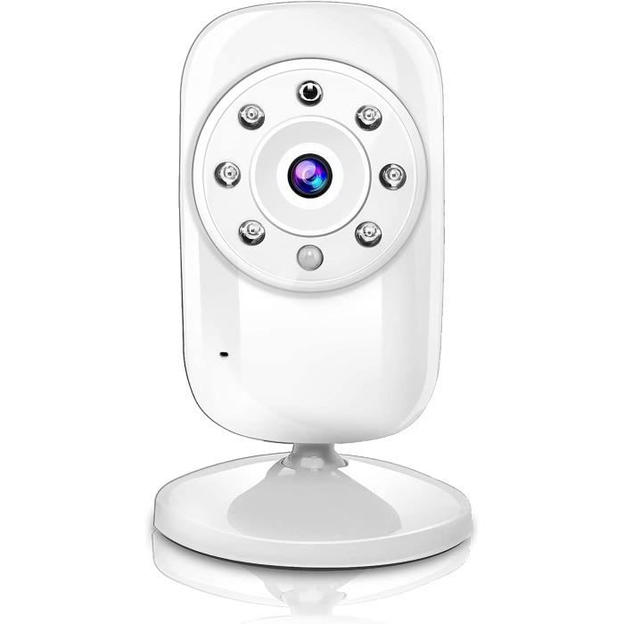 Caméra De Sécurité Sans Fil - Surveillance Domestique Avec Suivi Auto Et Vision Nuit - WiFi/Bluetooth