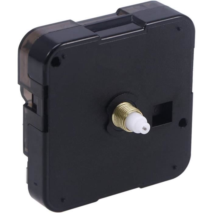 Mouvement à Quartz Silencieux Ultra Fiable - Kit Complet Avec Aiguilles Pour Horloge Murale DIY, Réparation Ou Création