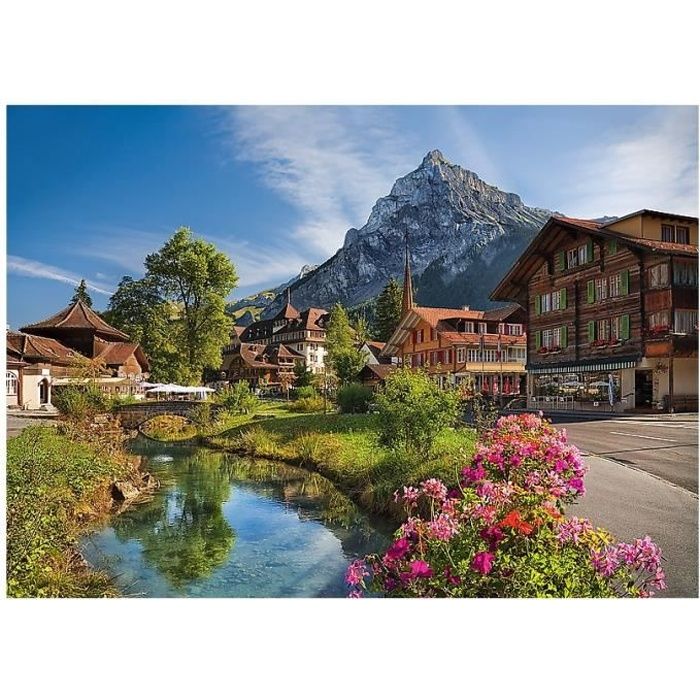 Puzzle - TREFL - Alpes en Été - 2000 pièces - 961 x 682 cm - Paysage et nature