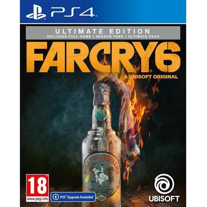 Jeu PS4 FARCRY 6 Édition Ultimate Jeu complet Season Pass Pack Ultimate - vue 1