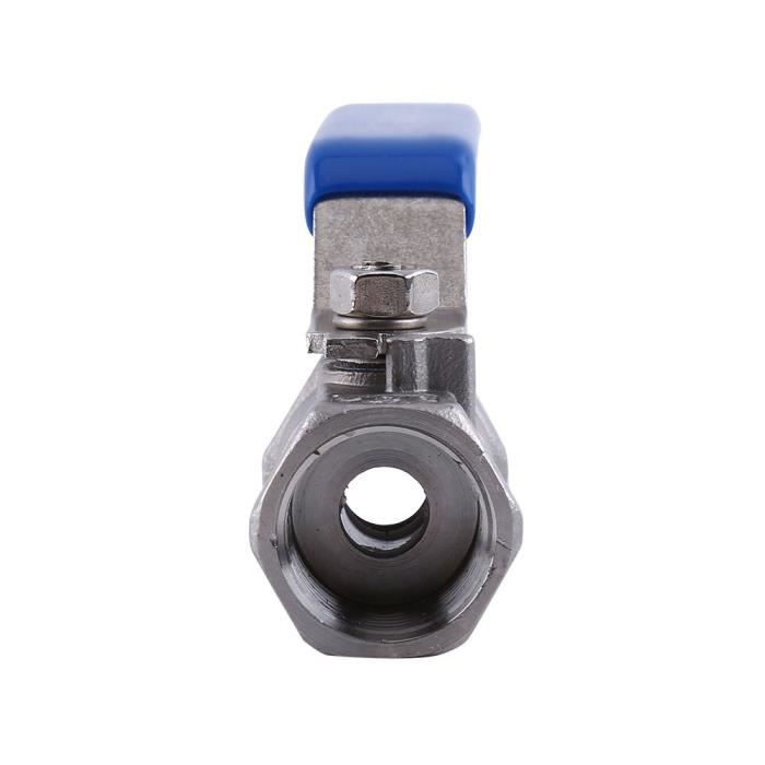 Vanue à Boisseau Sphérique 2 Pouces DN50 – Acier Inox 304, Filetage Femelle, 1000 WOG
