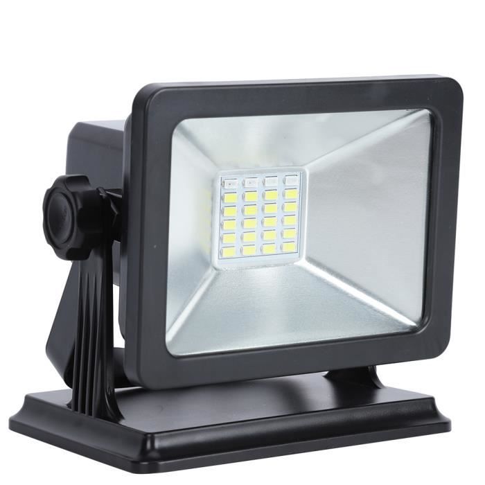 Projecteur Camping à Main Randonnée Chasse LED + Cob Léger Rechargeable