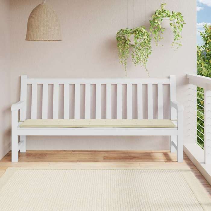 vidaXL Coussin de Banc de Jardin Coussin de Siège de Salon Coussin de Meuble de Terrasse Coussin d’Assise Extérieur 47609