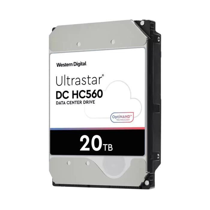 WESTERN DIGITAL  20TB ULTRASTAR DC HC560 3.5"" SATA - 0F38785