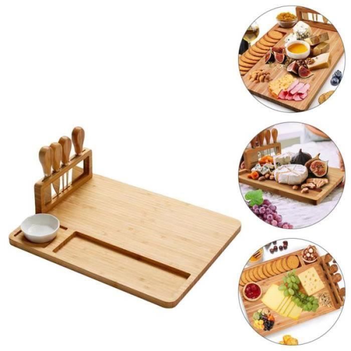 Cloche à Fromage Sendez - Verre Et Bois, 28cm, Planche à Découper Incluse Pour Présentation Élégante