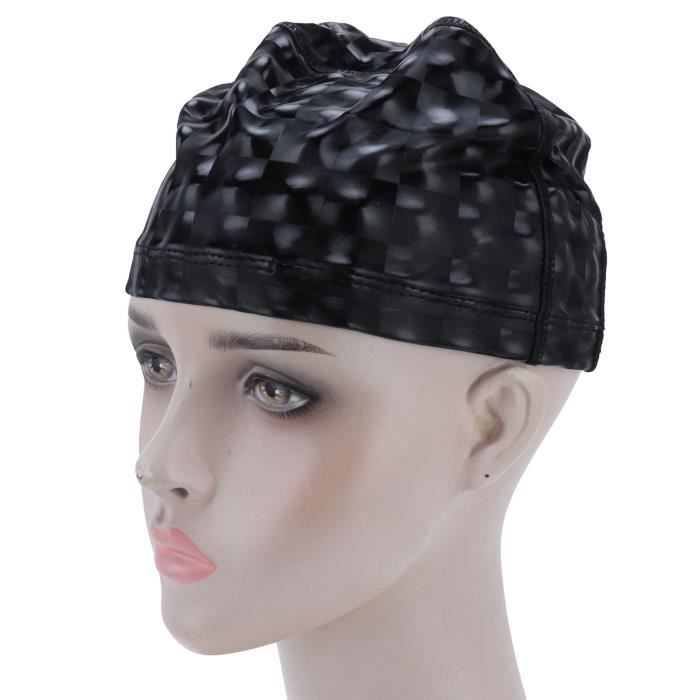 Bonnet De Bain En Tissu Pour Cheveux Longs - Extrêmement Élastique, Confortable - Motif Unique - LinsLiliana - Natation, Piscine, Spa