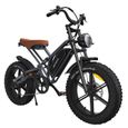 JANSNO X50 Vélo Électrique - 750W - LG Batterie Amovible 48V/14Ah - 7 vitesse SHIMANO - Roue 20’’-1