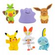 Pack de 6 figurines Pokemon Battle Ready - JAZWARES - Multicolore - Jouet pour enfant-1