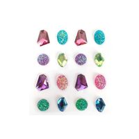 Lot De 2150 Strass Autocollants – Multicolores, Formes Variées – Pour Déco, Scrapbooking, Fêtes
