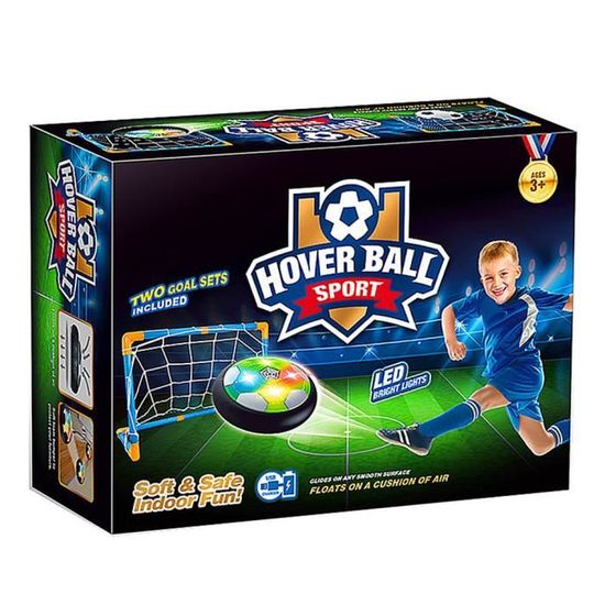 Hover Football - Lot De 2 Ballons Flottants Avec LEDs Pour L'Intérieur | Pare-Chocs En Mousse Pour Protéger Les Meubles | Jouet Enfant 3-12 Ans - 10