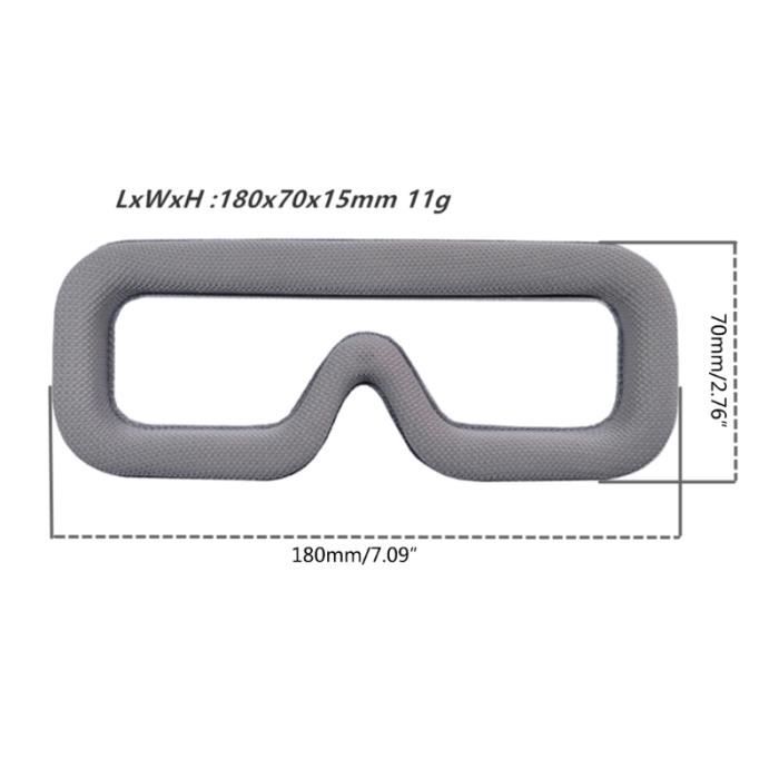 Mousse Coussin Facial pour Lunettes DJI FPV Goggles V2 - Maison Du Drone