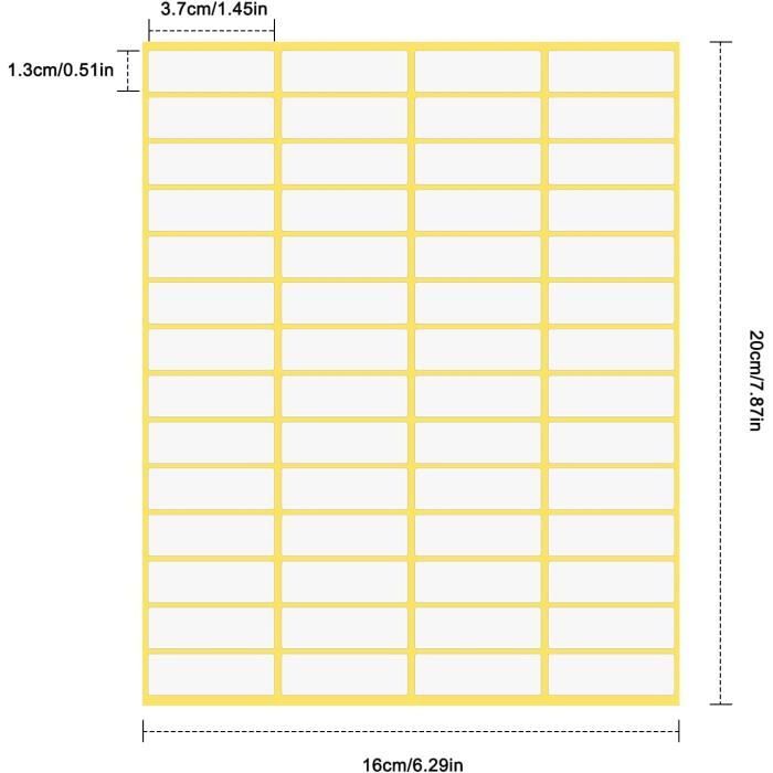 Étiquettes Autocollantes Kraft - 2000 étiquettes Rondes (4 Rouleaux) - 2,5 Cm - Pour Bocaux, Bouteilles, DIY